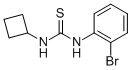 1-(2-Bromophenyl)-3-cyclobutyl -thiourea Structure,885266-90-0Structure