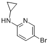 2-(Cyclopropylamino)-5-bromopyridine Structure,885266-96-6Structure