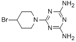 6-(4-Bromopiperidin-1-yl)-1,3,5-triazine-2,4-diamine Structure,885268-33-7Structure