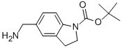 6-Aminomethyl-2,3-dihydro-indole-1-carboxylic acid tert-butyl ester Structure,885270-00-8Structure