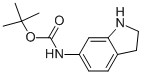 (2,3-Dihydro-1h-indol-6-yl)-carbamic acid tert-butyl ester Structure,885270-09-7Structure