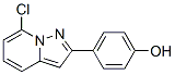 4-(7-Chloropyrazolo[1,5-a]pyridin-2-yl)phenol Structure,885270-46-2Structure