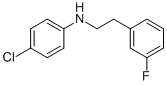 (4-Chloro-phenyl)-[2-(3-fluoro-phenyl)-ethyl]-amine Structure,885270-48-4Structure