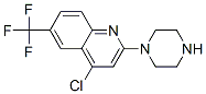 4-Chloro-2-(piperazin-1-yl)-6-(trifluoromethyl)quinoline Structure,885270-52-0Structure