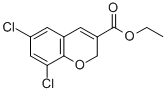 6,8-Dichloro-2h-chromene-3-carboxylicacidethylester Structure,885270-99-5Structure