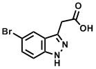 (5-Bromo-1h-indazol-3-yl)-acetic acid Structure,885271-84-1Structure