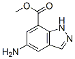 5-Amino-1H-indazole-7-carboxylic acid methyl ester Structure,885272-08-2Structure