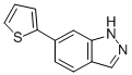 6-噻吩-2-基-1H-吲唑結(jié)構(gòu)式_885272-10-6結(jié)構(gòu)式