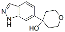 4-(1H-indazol-6-yl)-tetrahydro-pyran-4-ol Structure,885272-12-8Structure