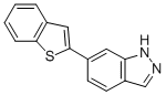 6-(Benzothiophen-2-yl)-1h-indazole Structure,885272-15-1Structure