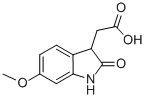 (6-Methoxy-2-oxo-2,3-dihydro-1h-indol-3-yl)-acetic acid Structure,885272-28-6Structure