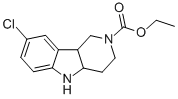 8-Chloro-1,3,4,4a,5,9b-hexahydropyrido[4,3-b]indole-2-carboxylicacidethylester Structure,885272-49-1Structure