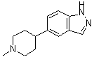 5-(1-Methyl-piperidin-4-yl)-1h-indazole Structure,885272-53-7Structure