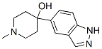 4-(1H-indazol-5-yl)-1-methyl-piperidin-4-ol Structure,885272-62-8Structure