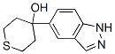 4-(1H-indazol-5-yl)-tetrahydro-thiopyran-4-ol Structure,885272-66-2Structure