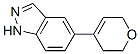 5-(3,6-Dihydro-2H-pyran-4-yl)-1H-indazole Structure,885272-68-4Structure