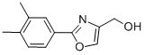 [2-(3,4-Dimethylphenyl)oxazol-4-yl]methanol Structure,885272-90-2Structure