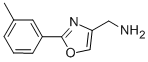 2-M-tolyl-oxazol-4-yl-methylamine Structure,885273-21-2Structure