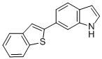 6-(Benzothiophen-2-yl)-1h-indole Structure,885273-41-6Structure