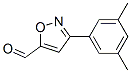 3-(3,5-Dimethyl-phenyl)-isoxazole-5-carbaldehyde Structure,885273-60-9Structure