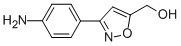 (3-(4-Aminophenyl)isoxazol-5-yl)methanol Structure,885273-66-5Structure