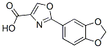 2-Benzo[1,3]dioxol-5-yl-oxazole-4-carboxylic acid Structure,885273-88-1Structure