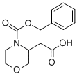 4-Cbz-3-carboxymethyl-morpholine Structure,885273-93-8Structure