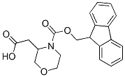 4-Fmoc-3-carboxymethyl-morpholine Structure,885273-95-0Structure