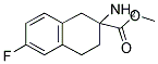 2-Amino-6-fluoro-1,2,3,4-tetrahydro-naphthalene-2-carboxylic acid methyl ester Structure,885274-16-8Structure