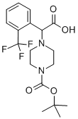 2-(4-Boc-piperazinyl)-2-(2-trifluoromethyl-phenyl)acetic acid Structure,885274-23-7Structure