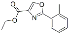 2-O-tolyl-oxazole-4-carboxylic acid ethyl ester Structure,885274-61-3Structure