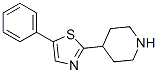 4-(5-Phenyl-thiazol-2-yl)-piperidine Structure,885274-68-0Structure