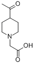 (4-Acetyl-piperidin-1-yl)-acetic acid Structure,885274-84-0Structure