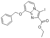 8-Benzyloxy-3-iodoimidazo[1,2-a]pyridine-2-carboxylicacidethylester Structure,885276-85-7Structure