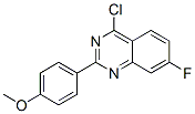 4-Chloro-7-fluoro-2-(4-methoxy-phenyl)-quinazoline Structure,885277-27-0Structure