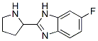 5-Fluoro-2-(pyrrolidin-2-yl)-1H-benzimidazole Structure,885277-90-7Structure