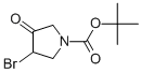 3-Bromo-4-oxo-pyrrolidine-1-carboxylic acid tert-butyl ester Structure,885278-03-5Structure