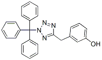 3-(2-Trityl-2H-tetrazol-5-ylmethyl)-phenol Structure,885278-40-0Structure