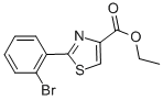 2-(2-溴苯基)噻唑-4-羧酸乙酯結(jié)構(gòu)式_885278-78-4結(jié)構(gòu)式