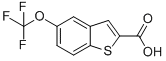 5-Trifluoromethoxybenzo[b]thiophene-2-carboxylicacid Structure,885279-13-0Structure