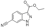 Ethyl6-cyano-1h-indazole-3-carboxylate Structure,885279-19-6Structure