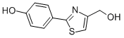 4-(4-Hydroxymethyl-thiazol-2-yl)-phenol Structure,885279-83-4Structure