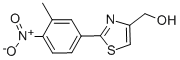 [2-(3-Methyl-4-nitro-phenyl)-thiazol-4-yl]-methanol Structure,885279-85-6Structure