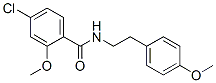 4-Chloro-2-methoxy-N-[2-(4-methoxy-phenyl)-ethyl]-benzamide Structure,885279-88-9Structure