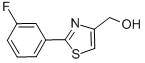 [2-(3-Fluorophenyl)thiazol-4-yl]methanol Structure,885279-97-0Structure