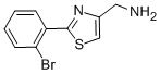 2-(2-Bromophenyl)-4-thiazolemethanamine Structure,885280-21-7Structure