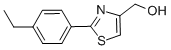 [2-(4-Ethylphenyl)thiazol-4-yl]methanol Structure,885280-43-3Structure