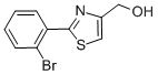 [2-(2-Bromophenyl)thiazol-4-yl]methanol Structure,885280-50-2Structure