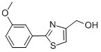 [2-(3-Methoxyphenyl)thiazol-4-yl]methanol Structure,885280-53-5Structure