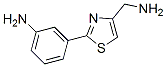 3-(4-Aminomethyl-thiazol-2-yl)-phenylamine Structure,885280-76-2Structure